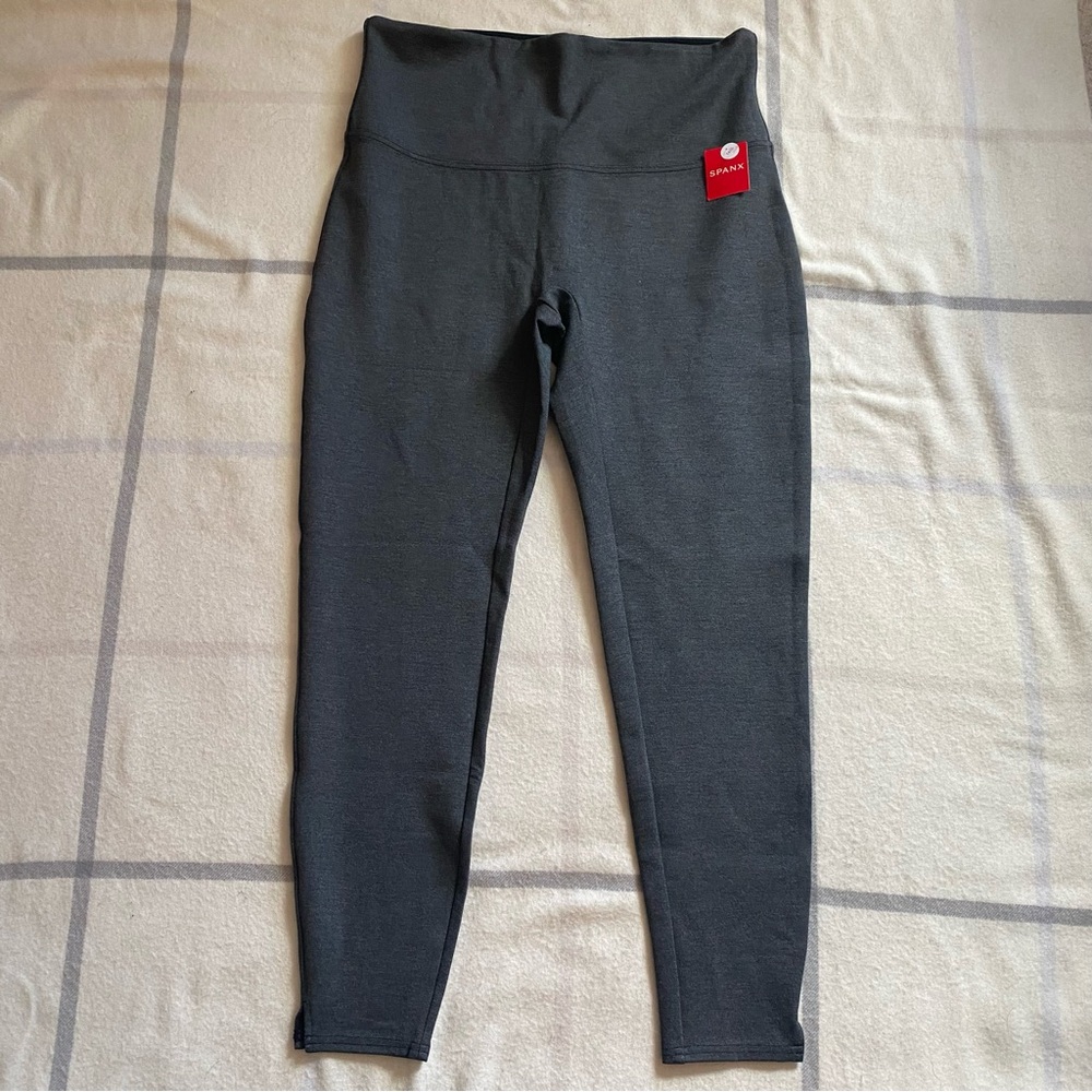 Gray High-Waisted Women's Leggings